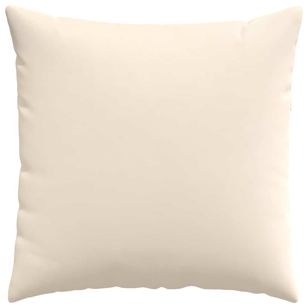 Sofa Pillows 2 pcs Beige 60 x 60 cm Fabric